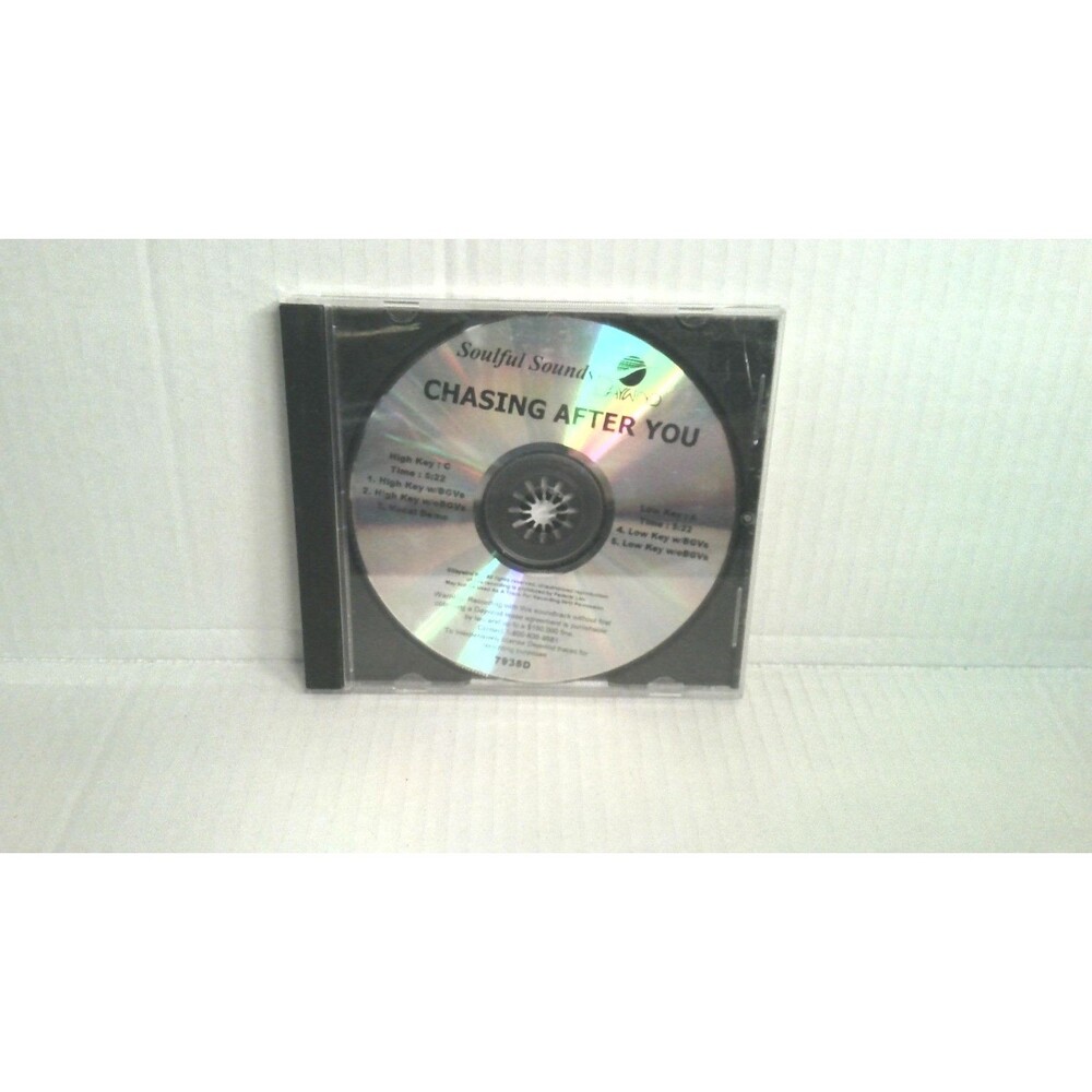 Chasing After You Hi-Low CD 2010 Daywind Soulful Sounds No Front Insert